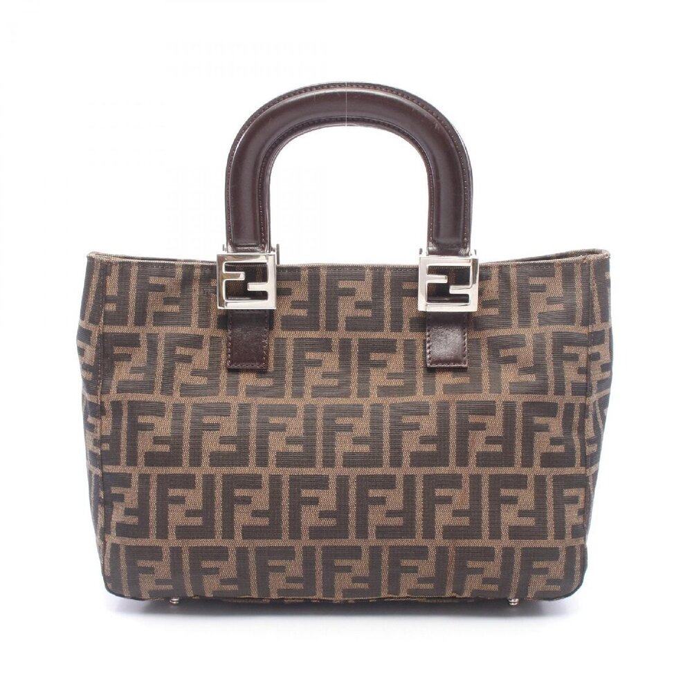 Fendi Zucca tote bag brown FF monogram canvas